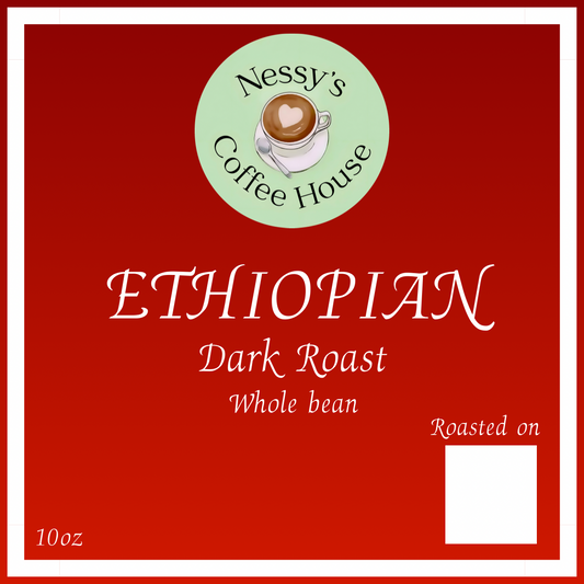 Ethiopian Whole Coffee Beans